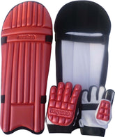 JUNIOR Cricket BATTING KIT Children Kids-BATSMAN PADS AND GLOVES PROTECTION GEAR