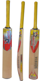 POWERFUL STROKE GRADE 1 KASHMIR WILLOW CRICKET BAT BATSMAN LAEMA VISION SERIES