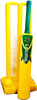 COMPLETE SAND BEACH BACKYARD BATSMAN CRICKET SET- BAT BALL BAILS STAND COVER