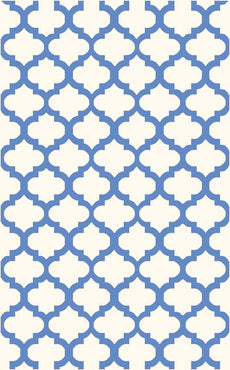 Botticelli Cloud White Blue Modern Design Rug Living & Bed Room Home Décor Carpet