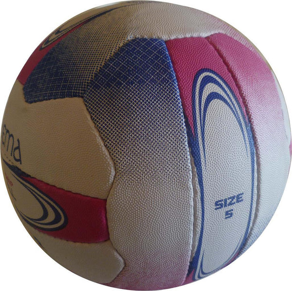 10 X TOURNAMENT MATCH NETBALL SUPER PIN GRAIN GRIP-TRAINER -SIZE 5 ...