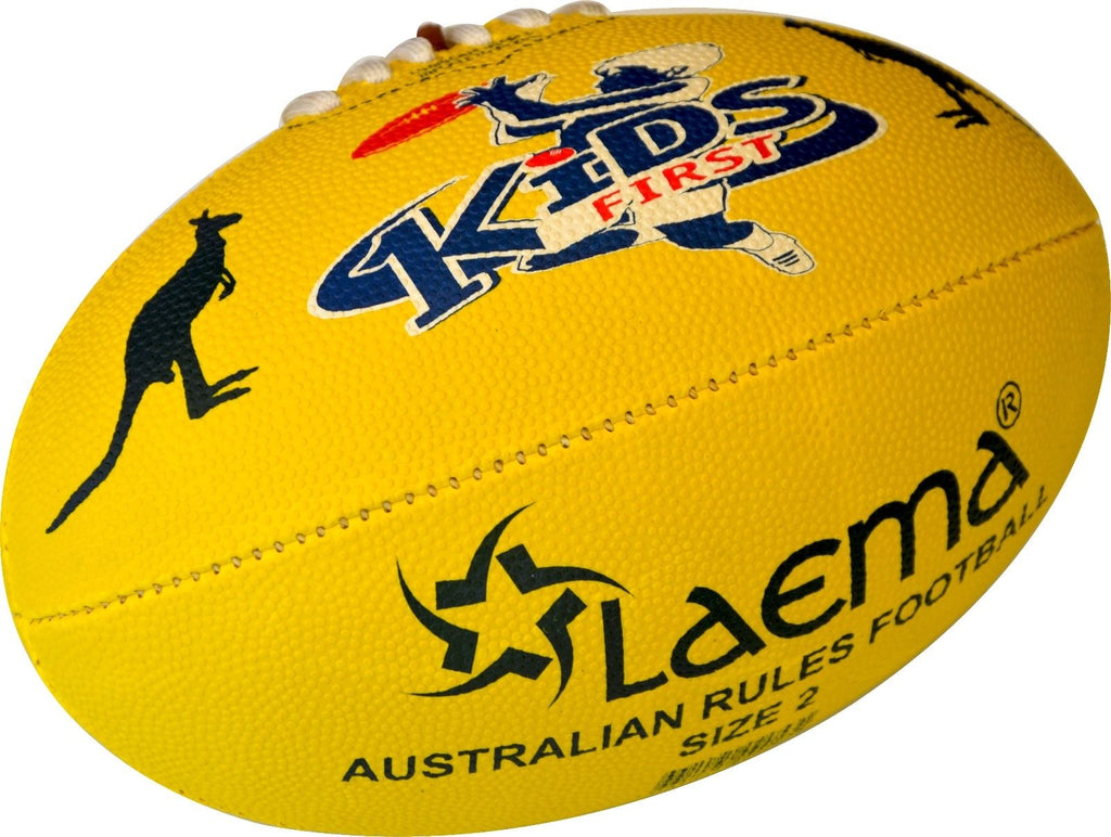 JUNIOR AFL Hi-Tech Advance PIN GRIP AUSTRALIAN RULES FOOTY Ball Size 1 AND 2