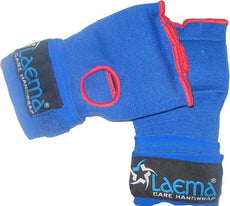BLUE BOXING GLOVE QUICK HAND WRAPS- MMA UFC GYM BAG WORK - REDUCED TO CLEAR