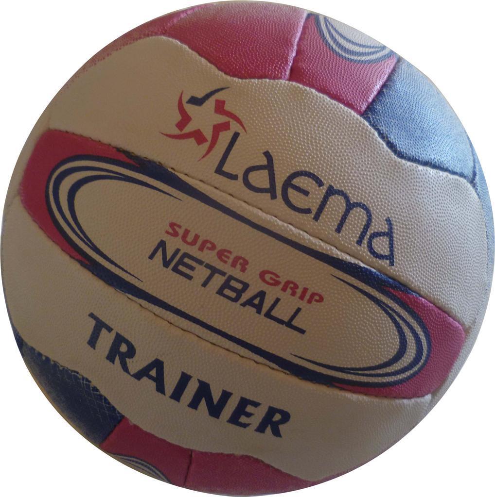 10 X TOURNAMENT MATCH NETBALL SUPER PIN GRAIN GRIP-TRAINER -SIZE 5 ...