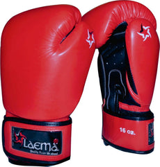 10oz 12oz 16oz Leather Boxing Gloves Fight Punch Bag Kick Gym MMA Muay Sparring