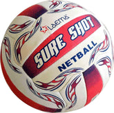 10X New High Abrasion NETBALL Pin Grip Natural Rubber Ball Sure Shot- Size 5