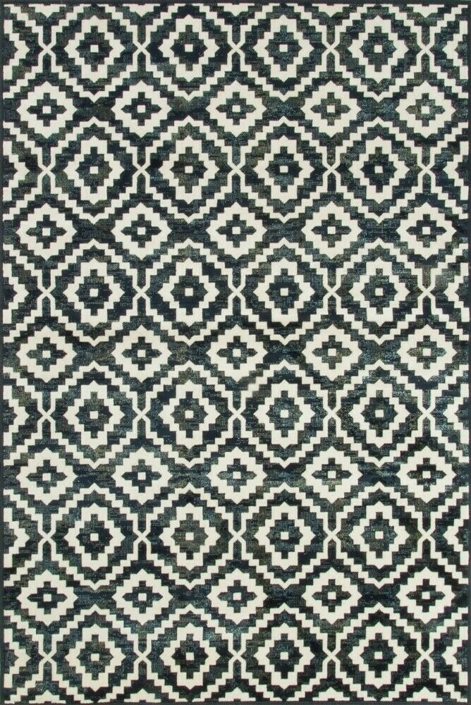 Lima Living & Hall room Stylish Viscose Rug Bedroom Home Décor  Home Carpet Black & White Scandinavian Design Floor Mat