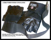 GENUINE LEATHER GYM WEIGHT TRAINING LIFTING GLOVES-STRETCH BACK