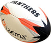 5 X PANTHERS RUGBY-High Abrasion Advance PIN GRIP 4 PLY Union Match Ball Size 5