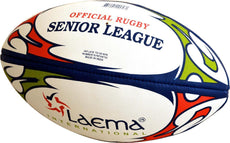 2 X SENIOR LEAGUE NRL Hi-Tech Advance PIN GRIP 4 PLY Rugby Match Ball Size 5