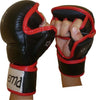 Hybrid Pro MMA Striking Sparring Grappling UFC Kick Boxing Gel Injected Gloves