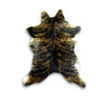 Bezerro Brindle Brazilian Cowhide Area Carpet High Qty Rugs Skin Leather Mat Pad