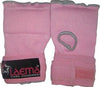 PINK LADIES FEMALE BOXING GLOVE QUICK WRAP INNERS -MMA GYM MUAY-HAND WRAPS
