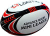 2 XPRO Junior NRL Hi-Tech Ultra PIN GRIP 4PLY Rugby Mini League Match Ball Size3