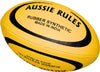 Advance Aussie Rules Football HiTech Pin Grip Synthetic Rubber AFL Ball Size 3