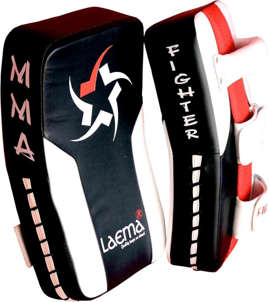 Pro Thai Kick Boxing Strike Curved Arm Pad Muay UFC Gym MMA Focus Punch Shield